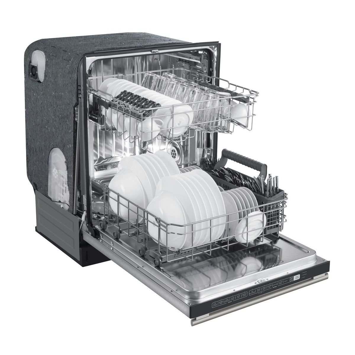 FORNO FDWBI8067-24S Pozzo 24-Inch Built-In Tall Tub Top Control Dishwasher