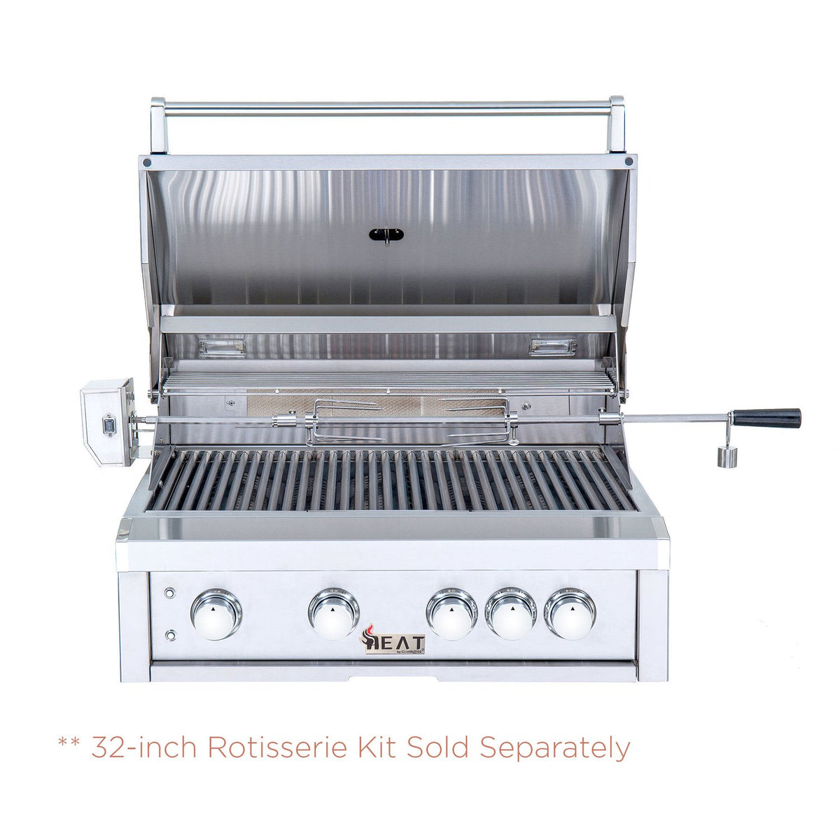 HEAT HTGR32-4-LP 32" 4-Burner Gas Grill w/ Infrared Burner