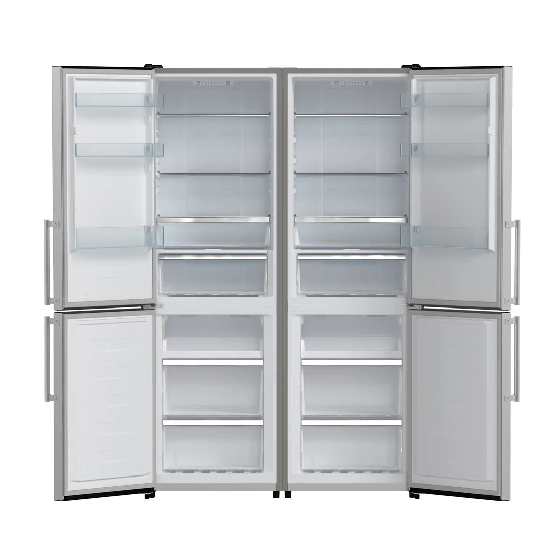 FORNO Guardia 46.8-Inch Double Bottom Freezer Refrigerators