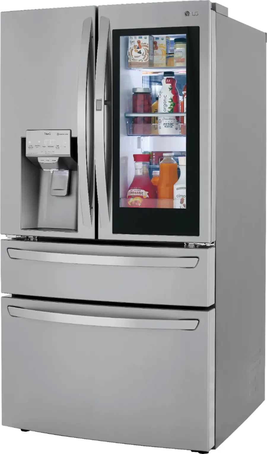 LG 23 cu. ft. Smart Wi-Fi Enabled InstaView® Door-in-Door® Counter-Depth Refrigerator