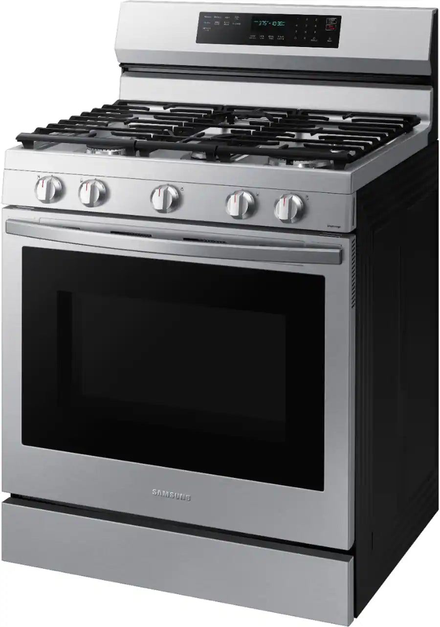 SAMSUNG NX60A6715SS 6.0 Cu. Ft. Freestanding Gas Convection+ Range with WiFi