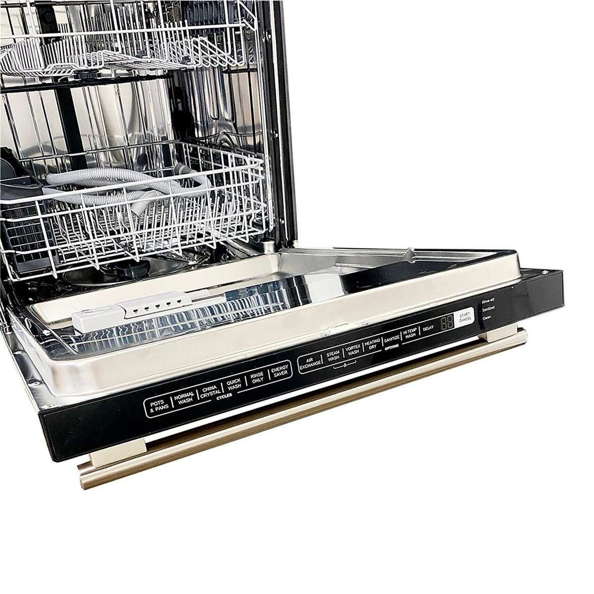 FORNO FDWBI8067-24S Pozzo 24-Inch Built-In Tall Tub Top Control Dishwasher