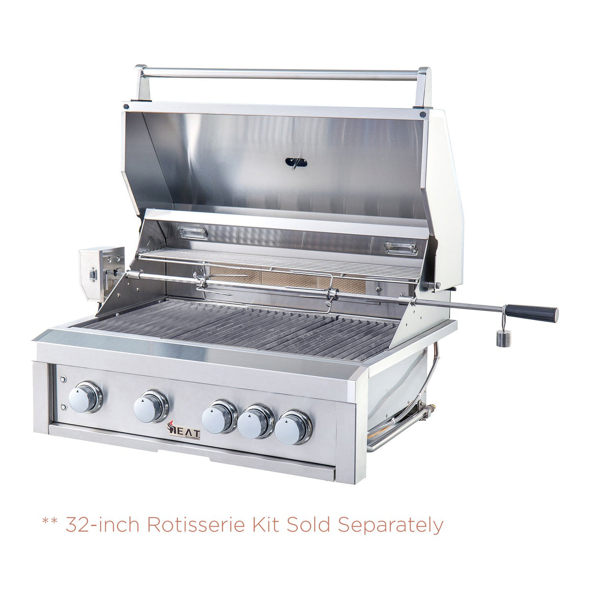 HEAT HTGR32-4-LP 32" 4-Burner Gas Grill w/ Infrared Burner