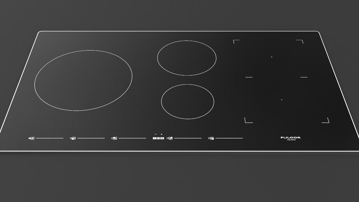 FULGOR MILANO 36 Inch Induction Cooktop with 5 Magnetic Burners