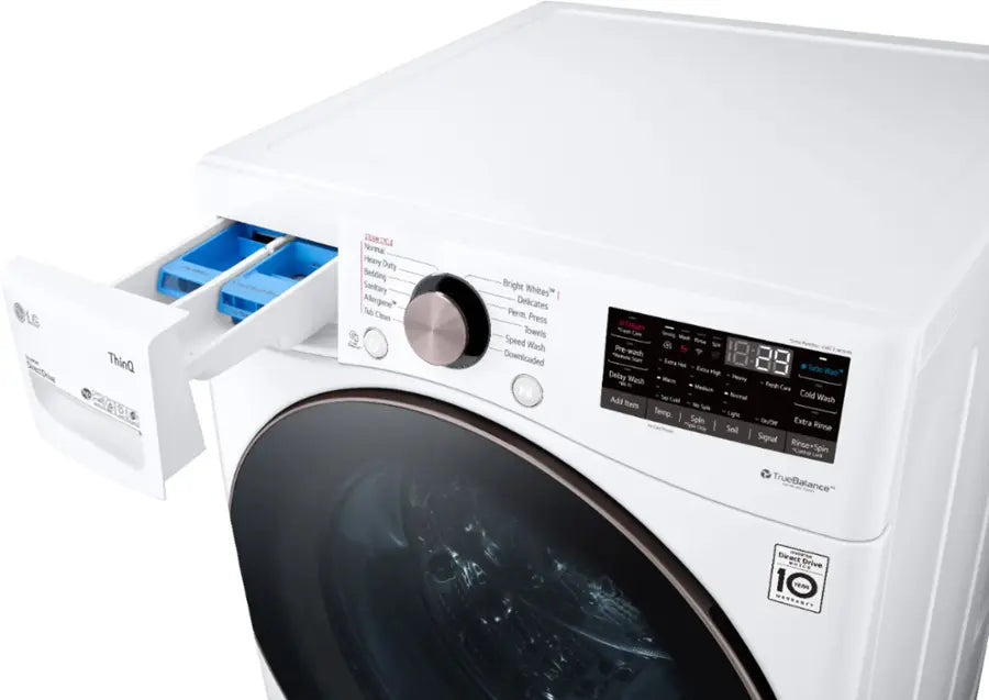 LG 4.5 cu. ft. Ultra Large Capacity Front Load Washer - White