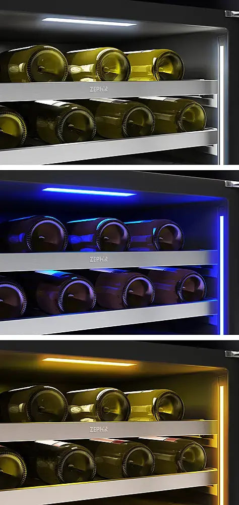 ZEPHYR PRW24C02CG Dual Zone Wine Cooler