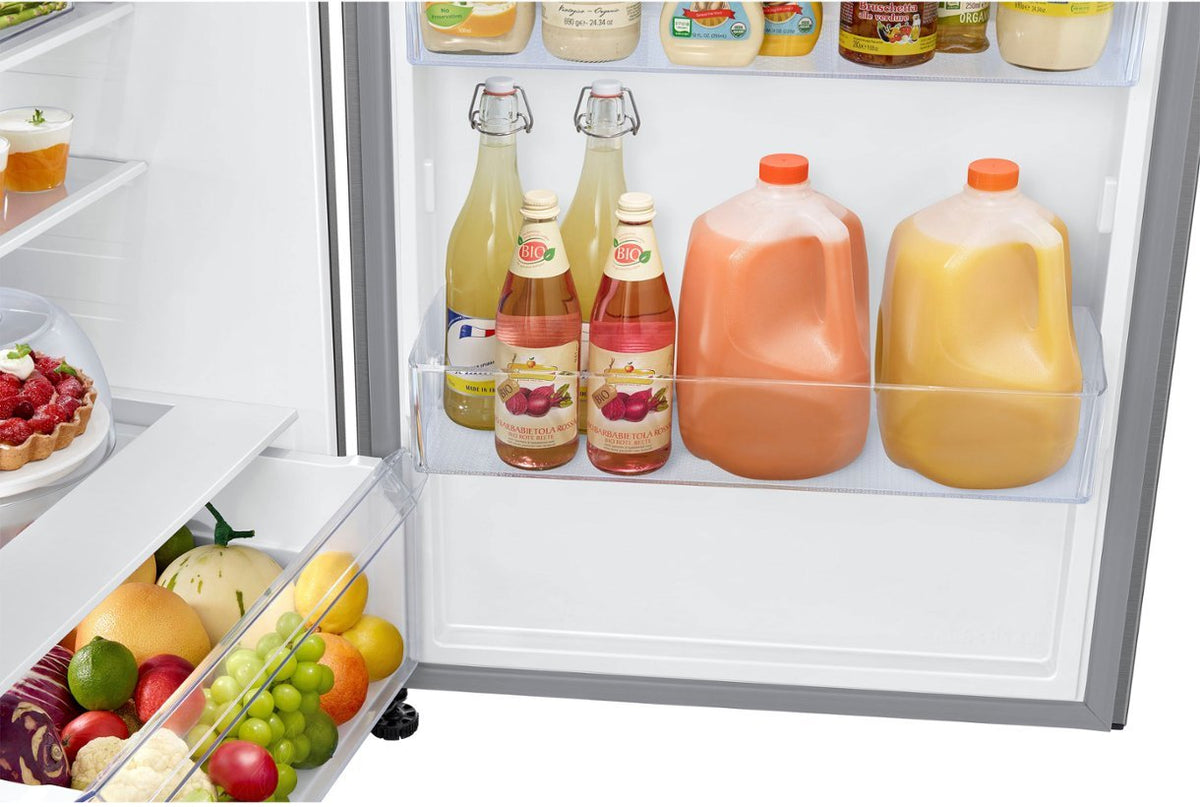 SAMSUNG RT16A6195SR/AA 15.6 cu. ft. Top Freezer Refrigerator with All-Around Cooling in Stainless Steel