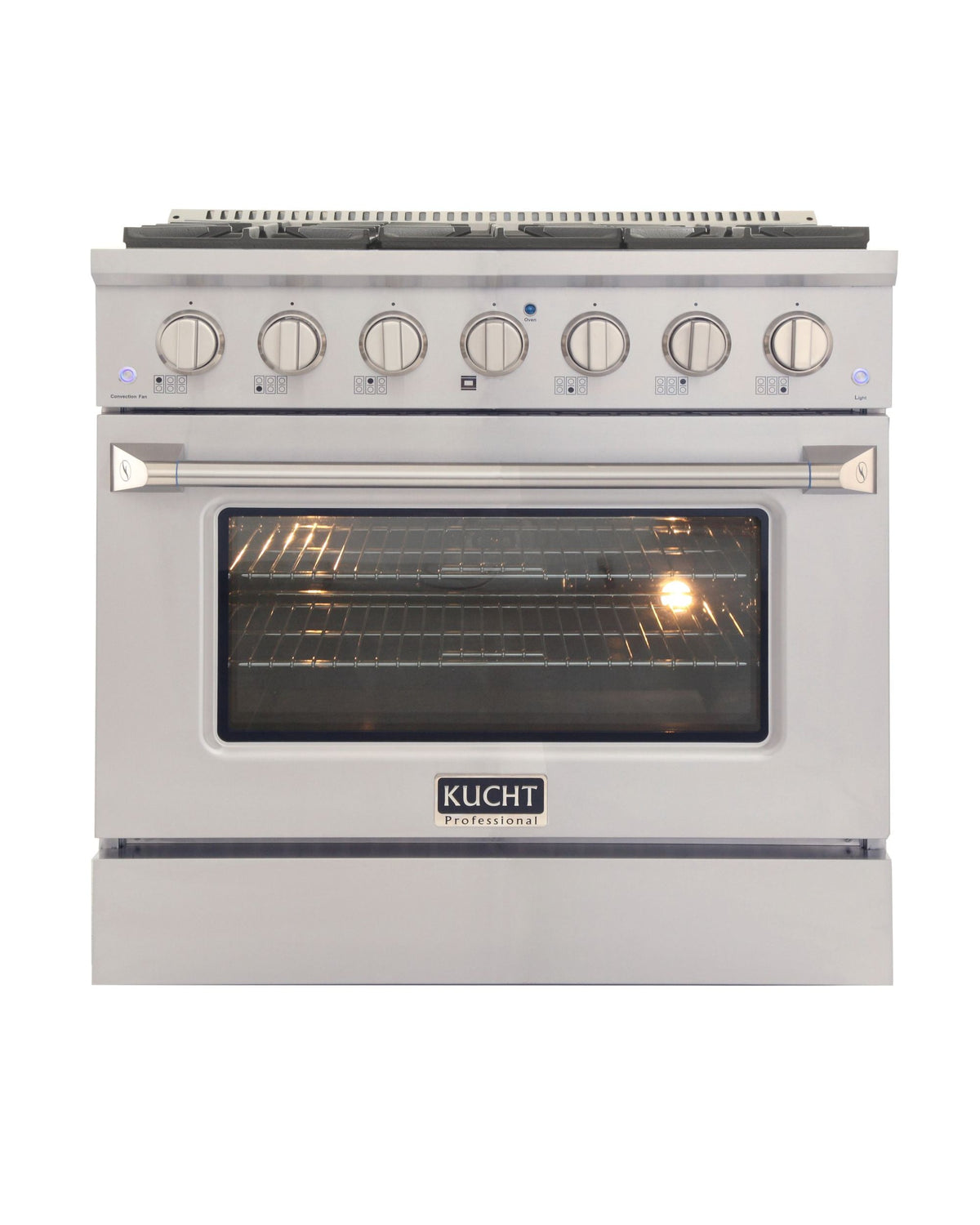 KUCHT KDF 36” Pro-Style Kitchen Dual Fuel Range