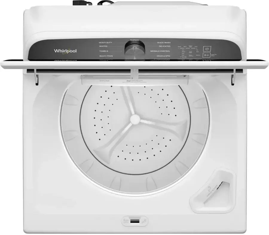 WHIRLPOOL WTW4957PW 3.8 Cu. Ft. Top Load Washer with 2 in 1 Removable Agitator