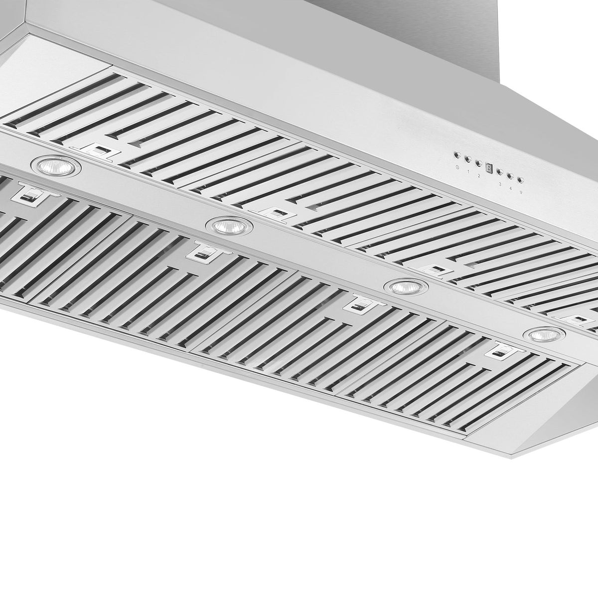 FORNO FRHIS5129-60 Coppito 60-Inch Island Range Hood, Stainless Steel