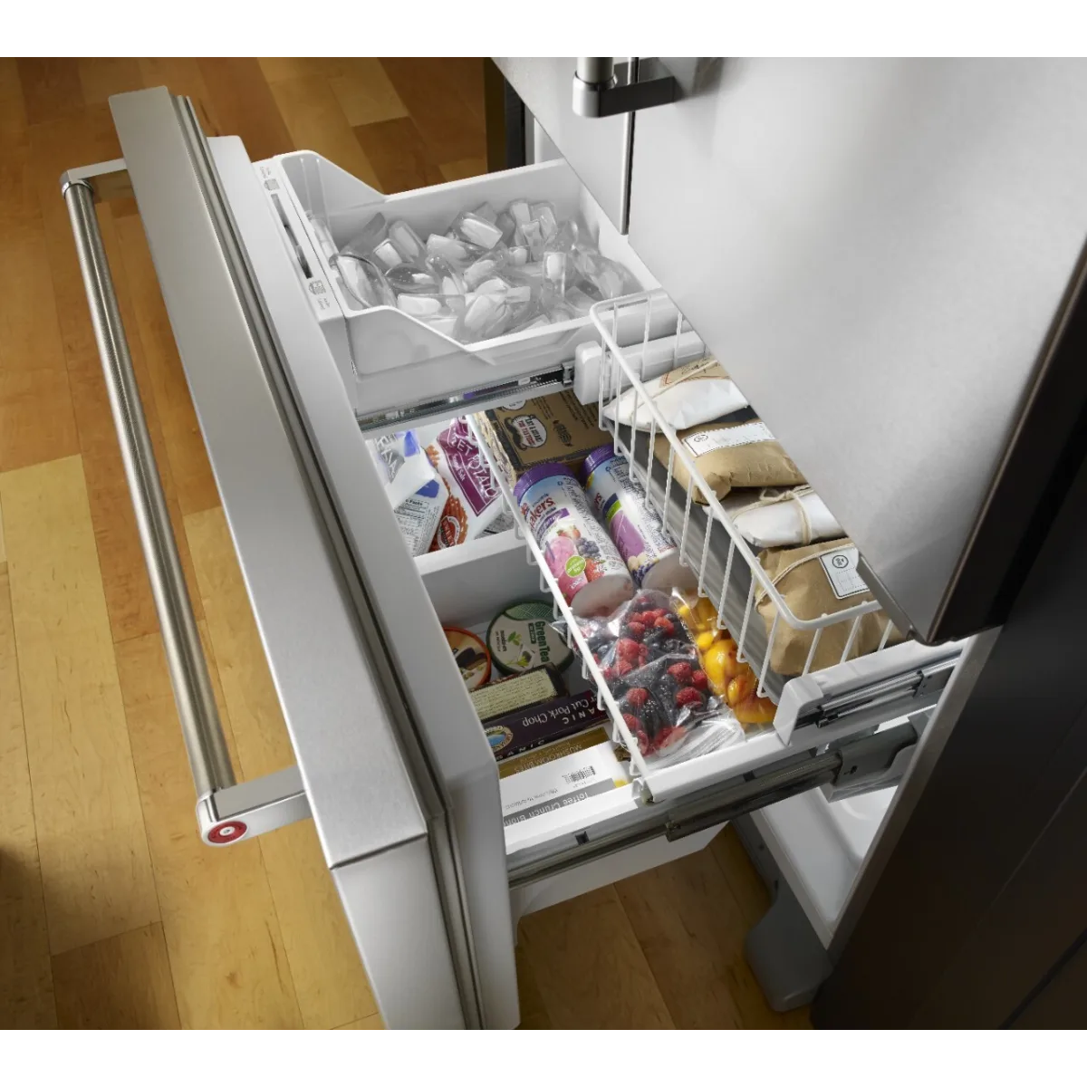 KITCHENAID KRFC302ESS 36" Counter-Depth French Door Refrigerator with Interior Dispenser