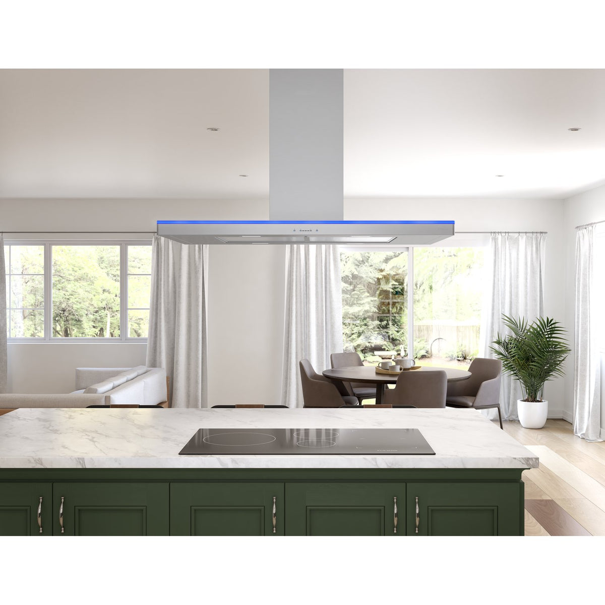 ZEPHYR ZLC-E42CS Luce Island Hood 42"