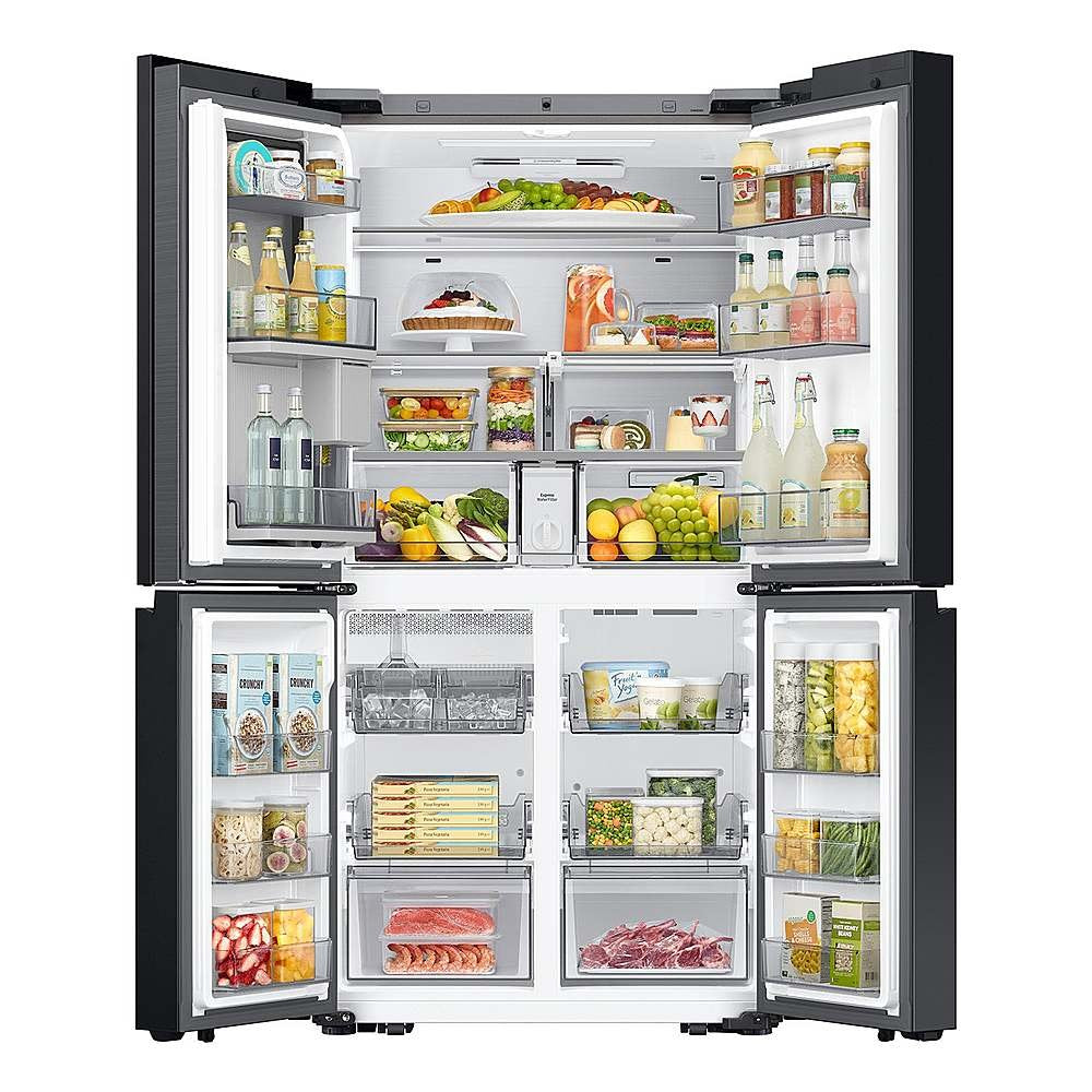SAMSUNG RF29DB9900QDAA Bespoke Flex™ Refrigerator 29 cu. ft. with AI Family Hub™+ and AI Vision Inside™ in Stainless Steel