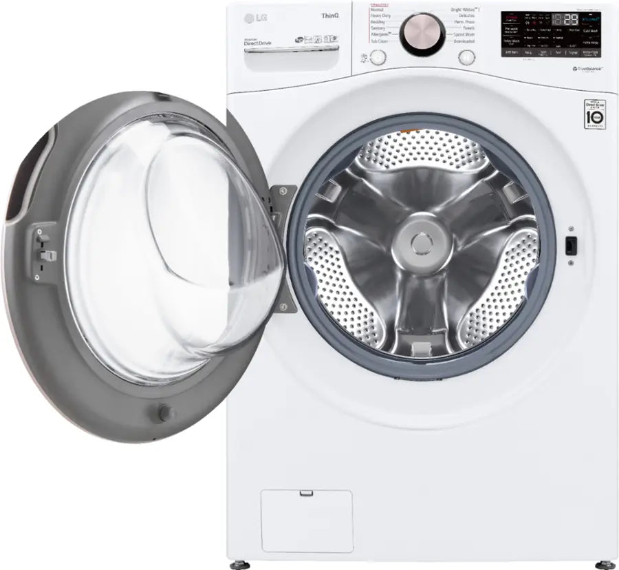 LG 4.5 cu. ft. Ultra Large Capacity Front Load Washer - White