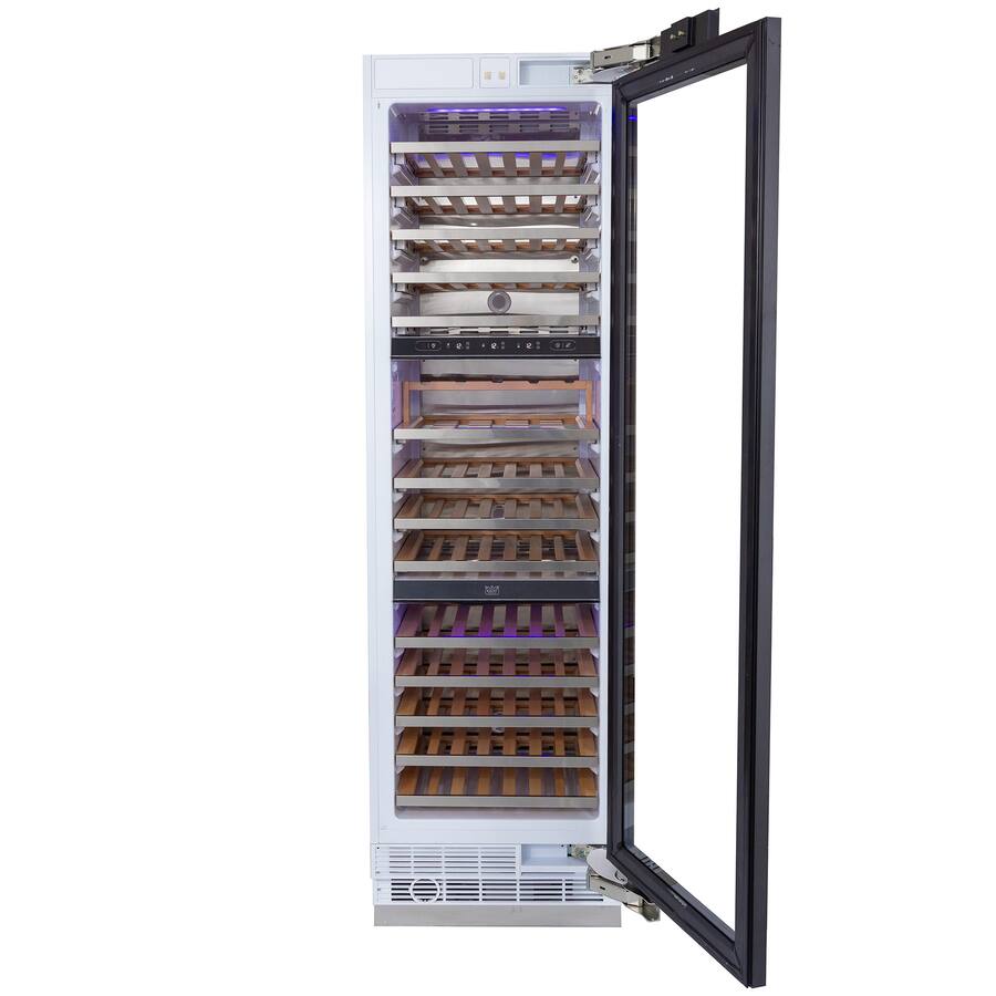 KUCHT K240W 24-in Built-in Panel Ready Three Zones Wine Cooler - Custom Panel Ready (Copy)