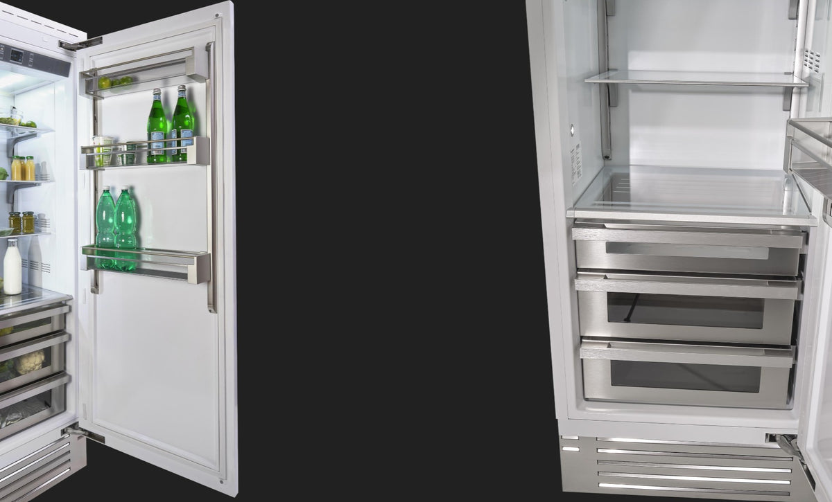 FULGOR MILANO F7IRC24O1-R 24&quot; BUILT-IN REFRIGERATOR COLUMN PANEL READY