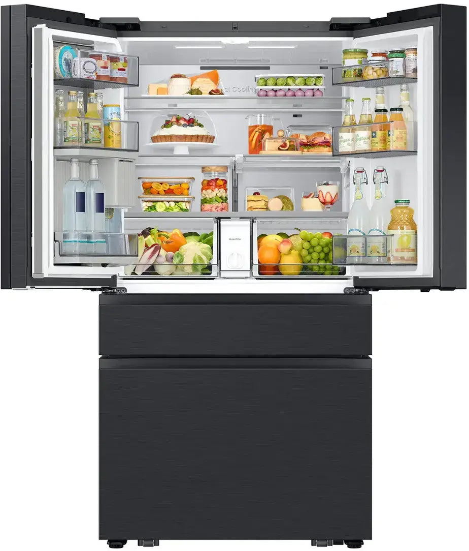 SAMSUNG RF90F23AECEAA 23 cu. ft. Counter Depth 4-Door French Door Refrigerator with AI Family Hub™
