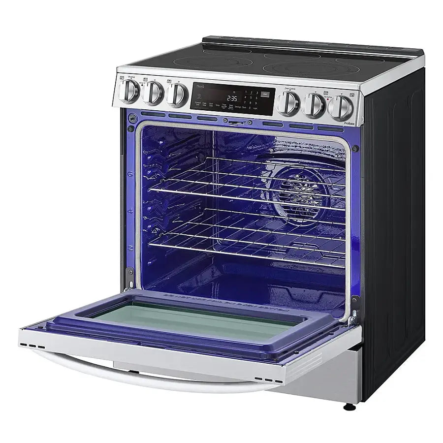 LG 6.3 cu. ft. Smart Wi-Fi Enabled Electric Slide-in Range with EasyClean®