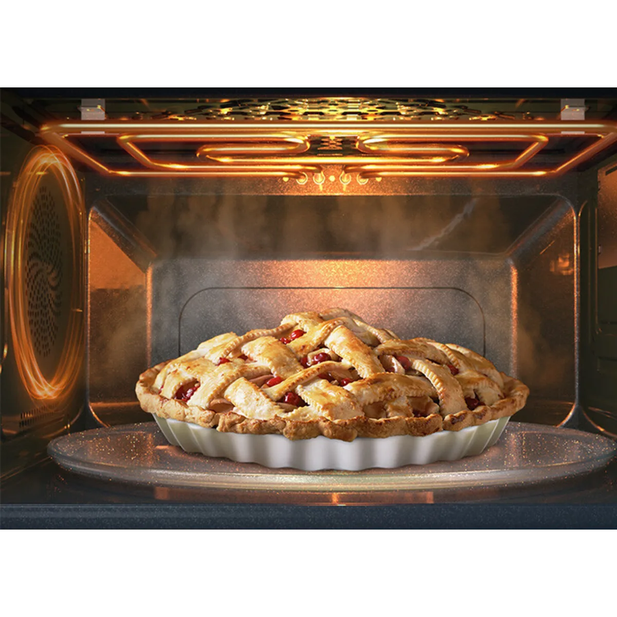 SAMSUNG MC12DB8700CK Countertop Microwave