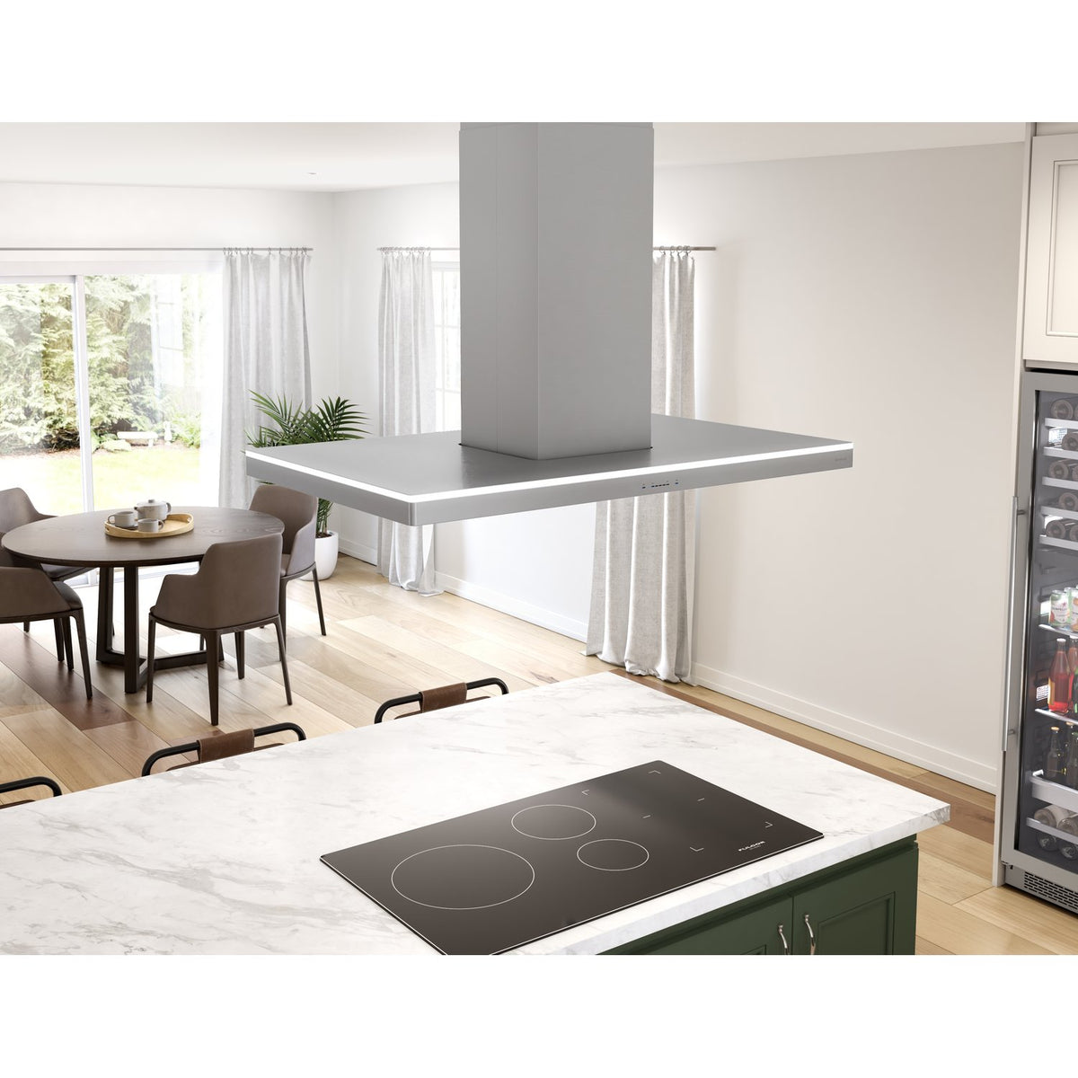 ZEPHYR ZLC-E42CS Luce Island Hood 42"