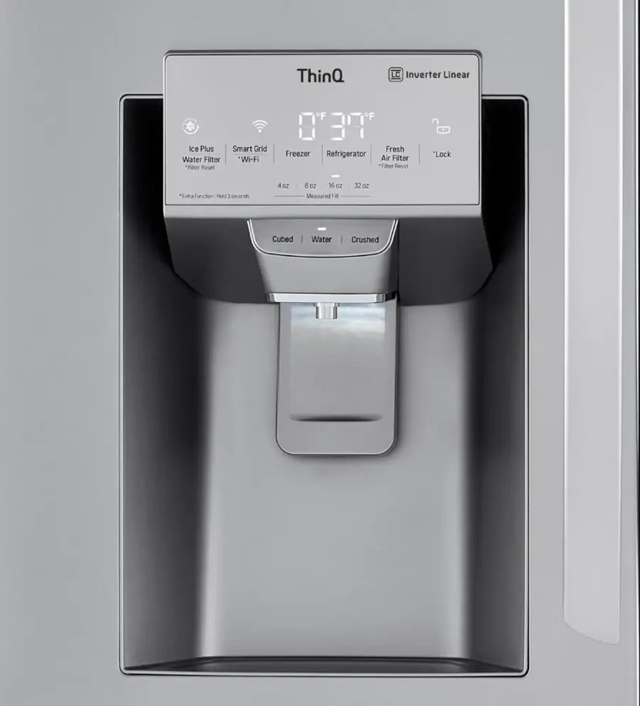 LG 23 cu. ft. Smart Wi-Fi Enabled InstaView® Door-in-Door® Counter-Depth Refrigerator