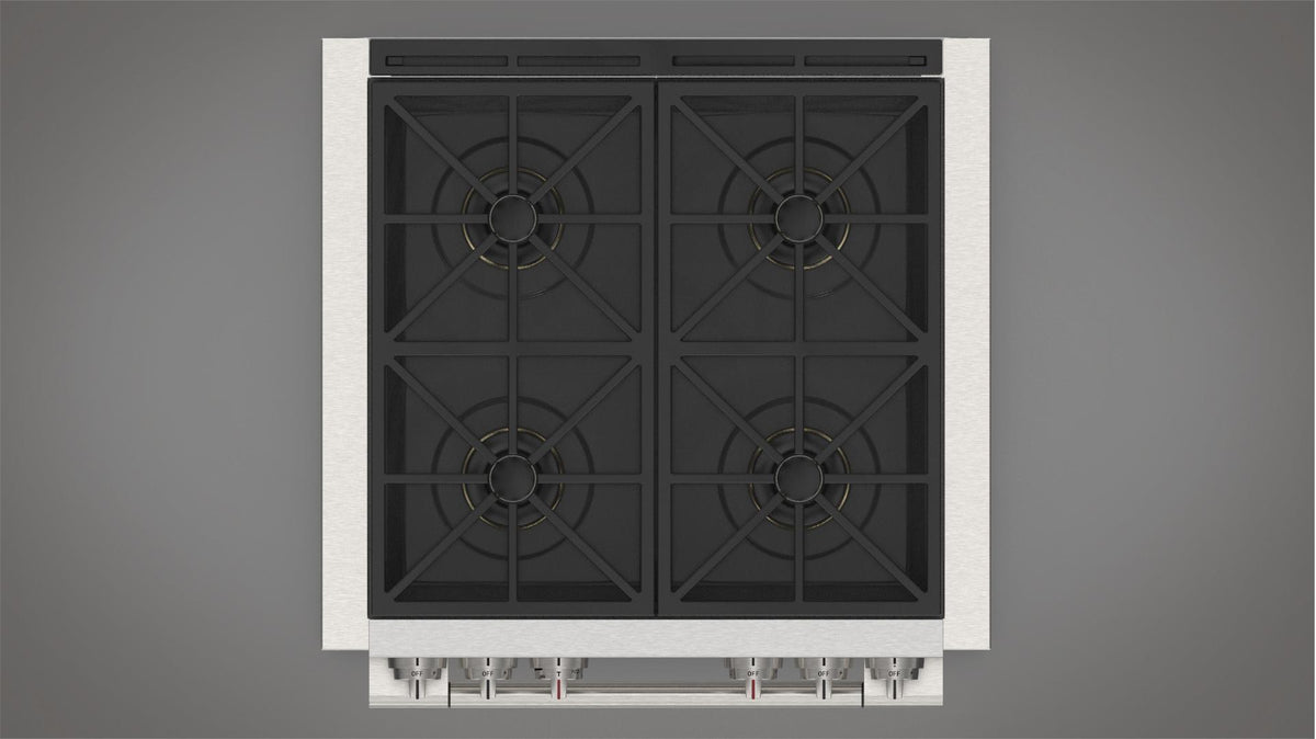 FULGOR MILANO F6PGR304S2 30&quot; ALL GAS PRO RANGE