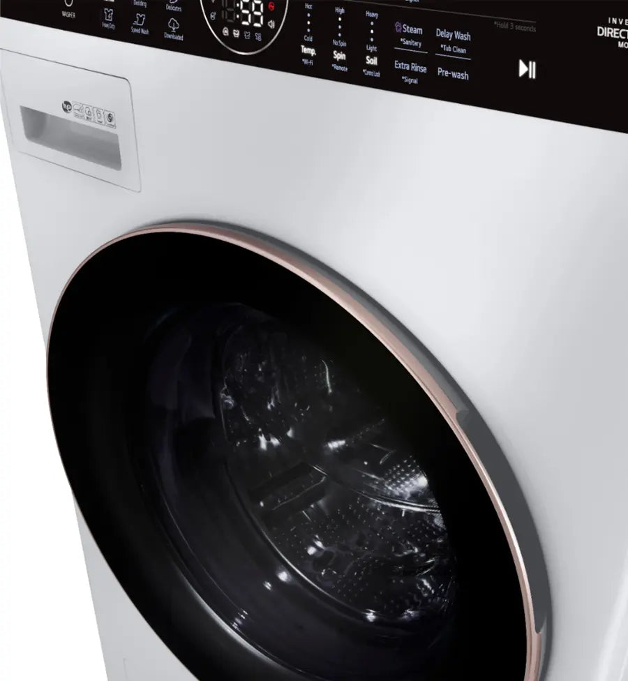 LG Front Load LG WashTower™ with Center Control™ 4.5 cu. ft. Washer and 7.4 cu. ft. Electric Dryer