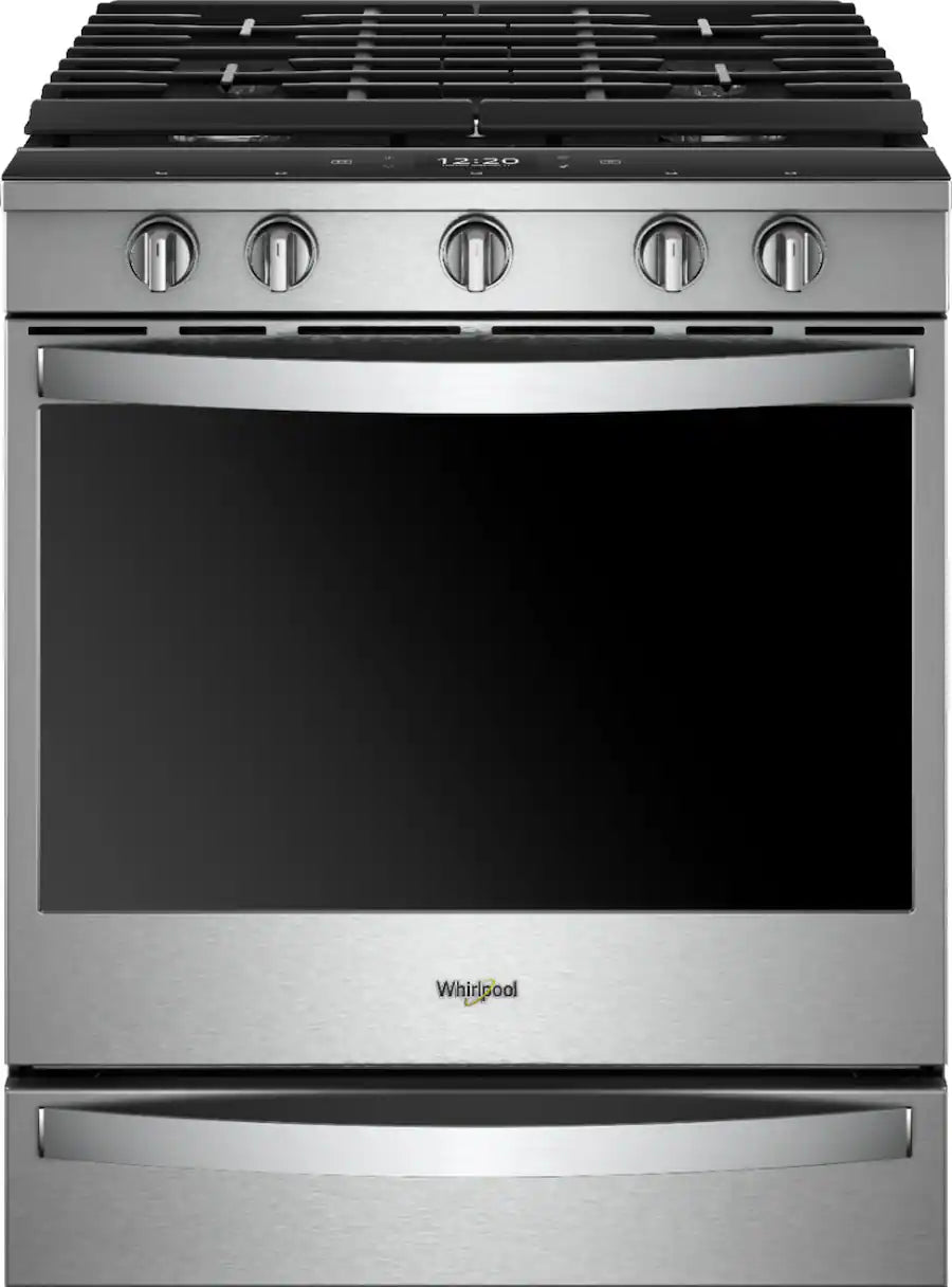 WHIRLPOOL WEG750H0HZ 5.8 cu. ft. Smart Slide-in Gas Range with Air Fry
