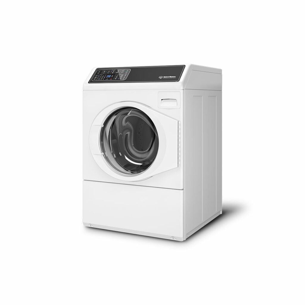 SPEED QUEEN FF7012WN 27 Inch Front Load Right Hinge Washer with 3.5 cu ft Capacity