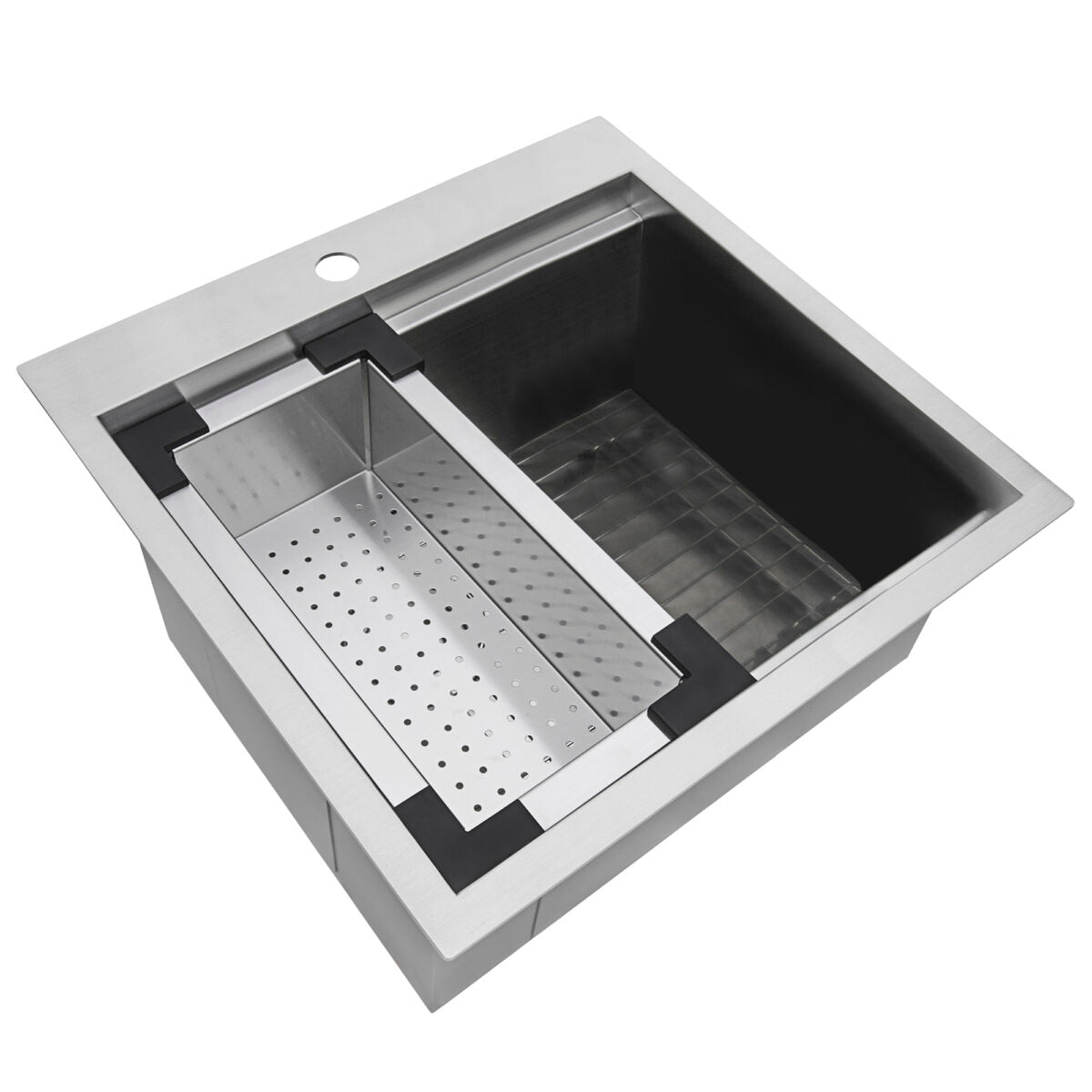 RUVATI RVQ5221 21 x 20 inch Outdoor Workstation Sink