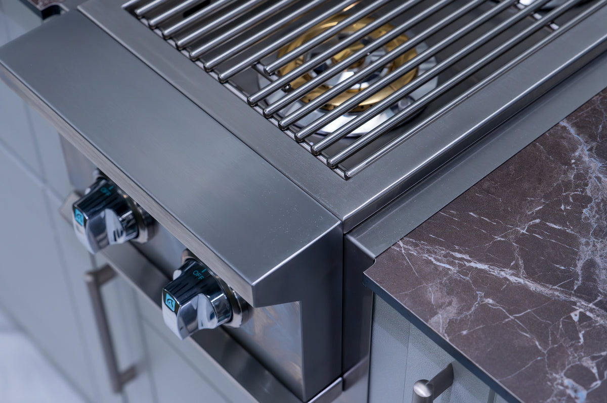 JUPITER 15" Double Side Burner with Insulated Jacket