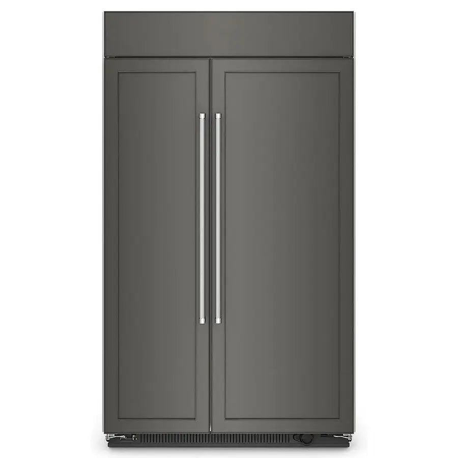 KITCHENAID KBSN708MPA 48&quot;&quot; Built-In Side-by-Side Refrigerator with Panel-Ready Doors