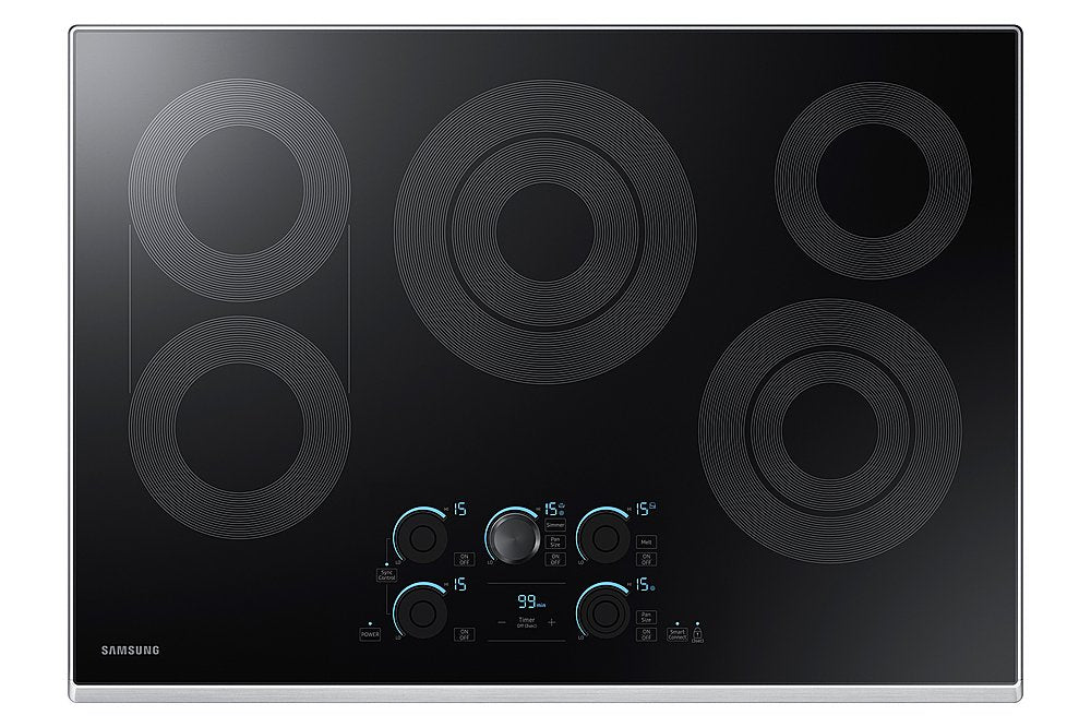 SAMSUNG NZ30K7570RS/AA 30&quot; Smart Electric Cooktop with Sync Elements