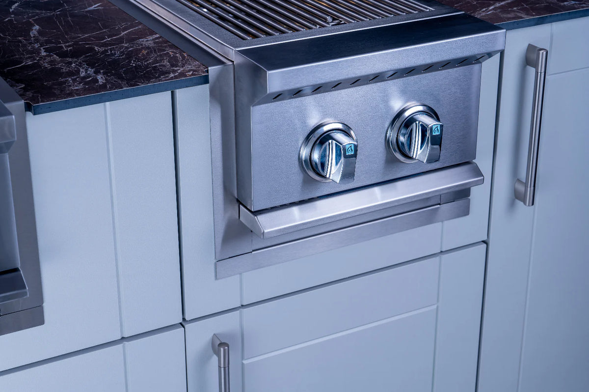 JUPITER 15" Double Side Burner with Insulated Jacket