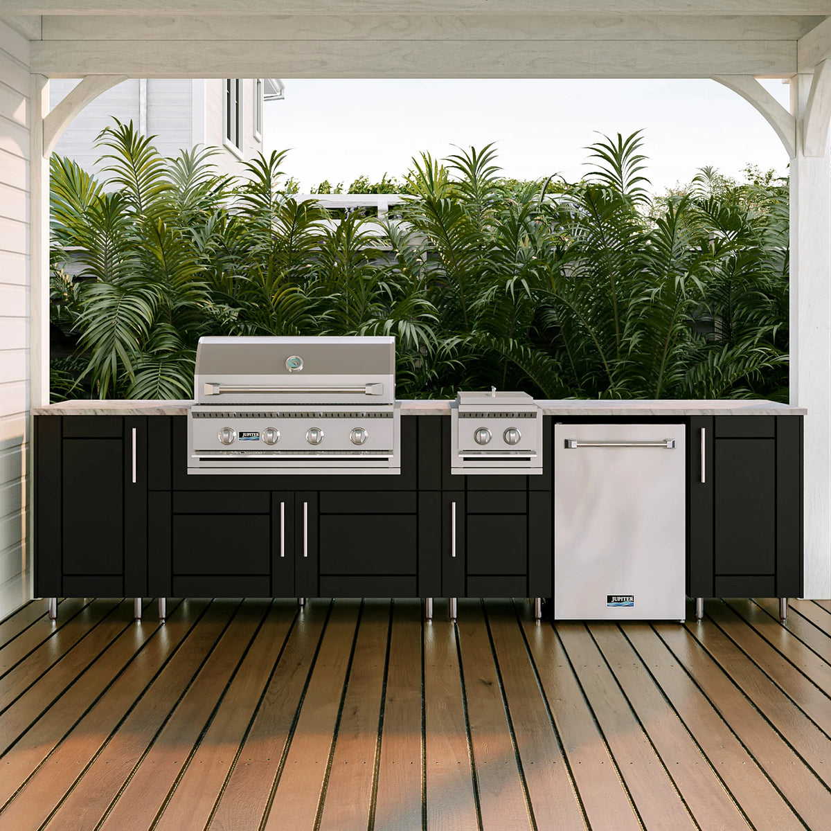 JUPITER 15" Double Side Burner with Insulated Jacket