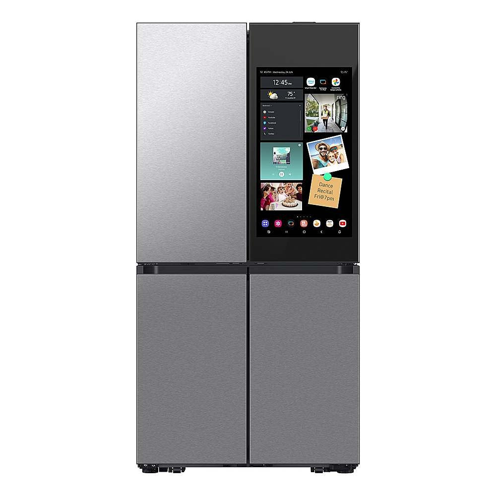 SAMSUNG RF29DB9900QDAA Bespoke Flex™ Refrigerator 29 cu. ft. with AI Family Hub™+ and AI Vision Inside™ in Stainless Steel