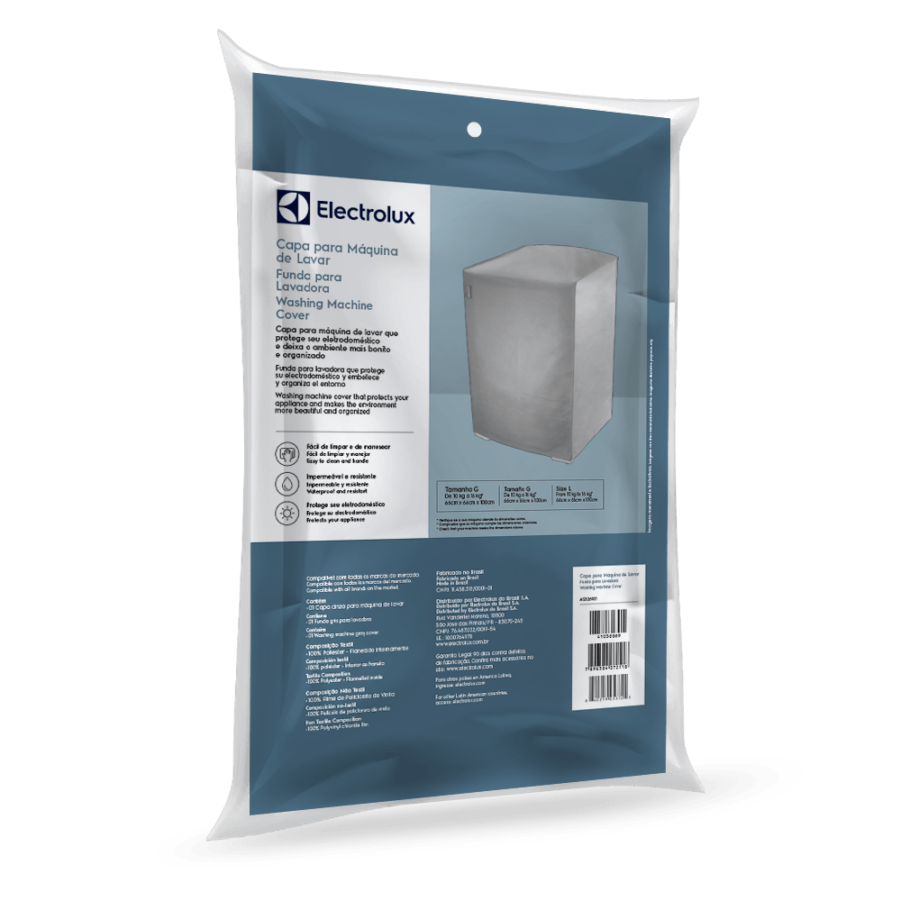 ELECTROLUX A12126901 Washing Machine Cover Grey