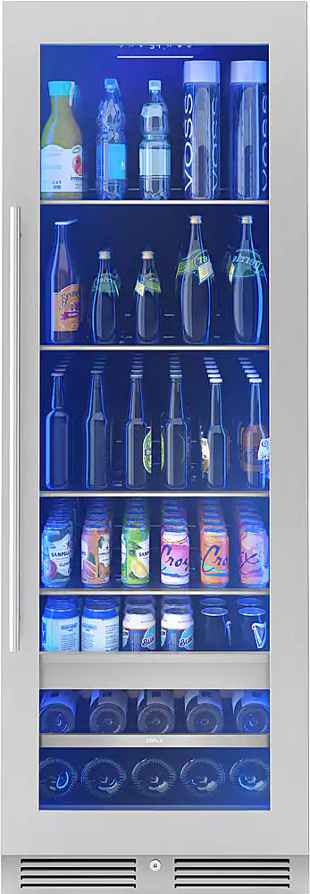 ZEPHYR PRB24F01BG Full Size Single Zone Beverage Cooler
