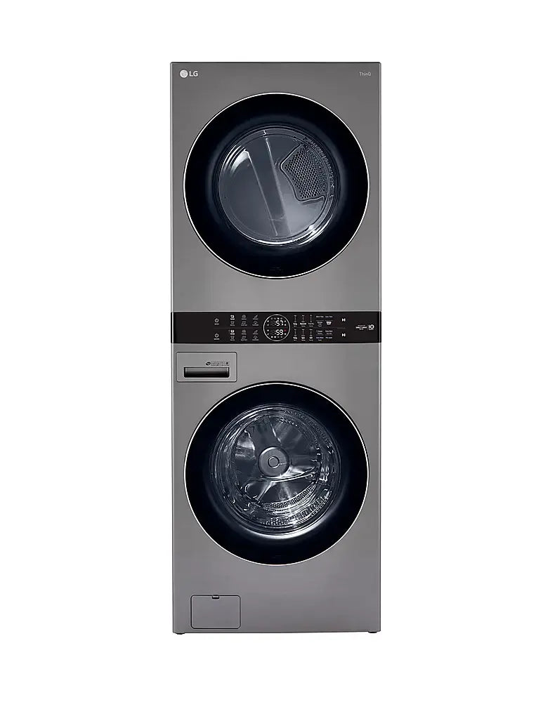 LG Front Load LG WashTower™ with Center Control™ 4.5 cu. ft. Washer and 7.4 cu. ft. Electric Dryer