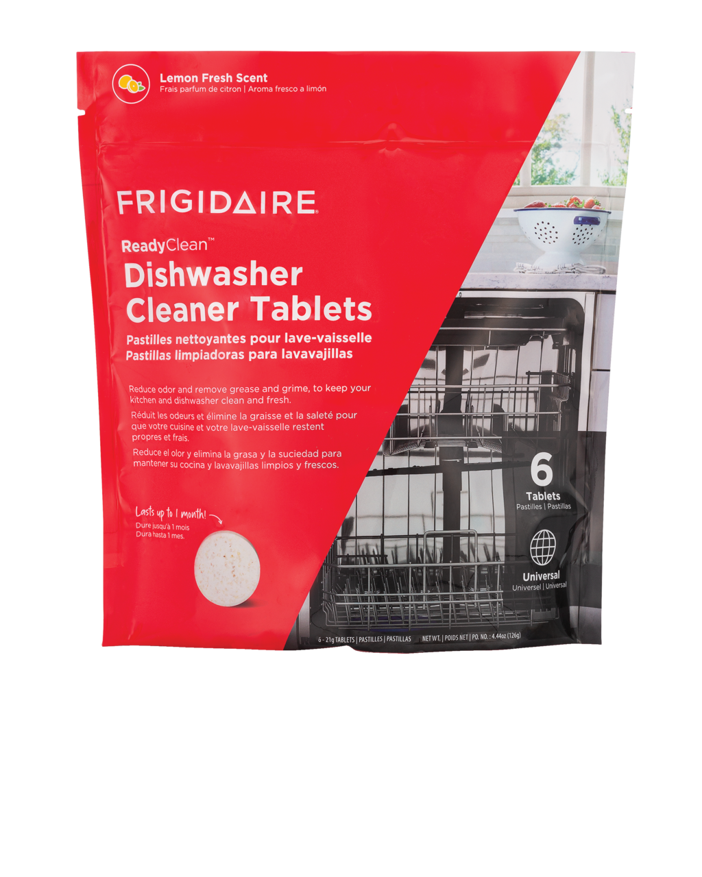 FRIGIDAIRE 10FFPRDT01 ReadyClean® Dishwasher Cleaner Tablets