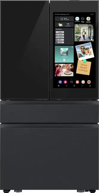 SAMSUNG RF90F23AECEAA 23 cu. ft. Counter Depth 4-Door French Door Refrigerator with AI Family Hub™