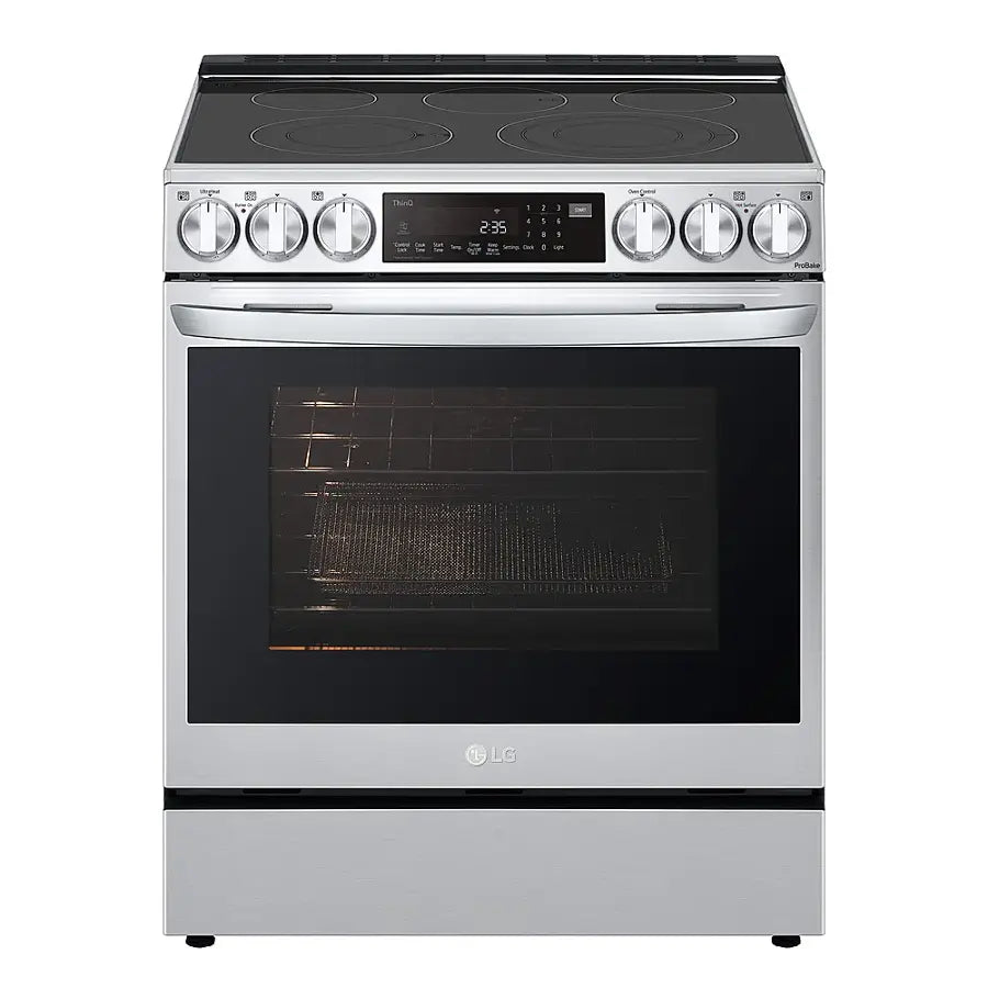 LG 6.3 cu. ft. Smart Wi-Fi Enabled Electric Slide-in Range with EasyClean®