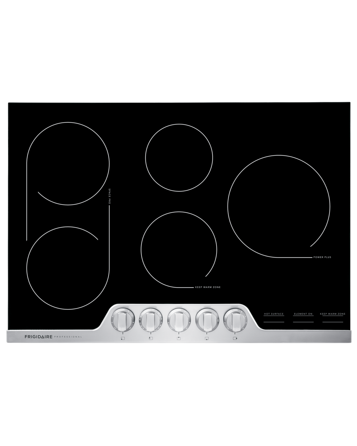 FRIGIDAIRE Professional FPEC3077RF  30&#39;&#39; Electric Cooktop - Stainless Steel/Black