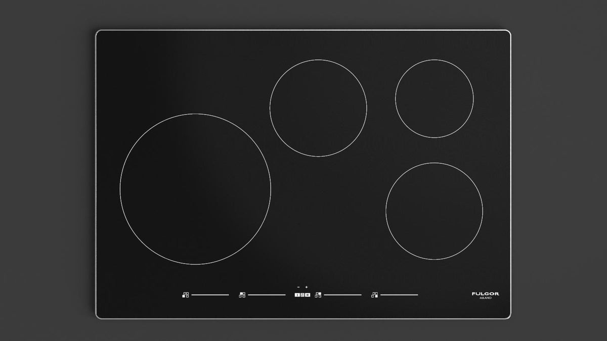 FULGOR MILANO 30 Inch Induction Cooktop with 4 Magnetic Burners