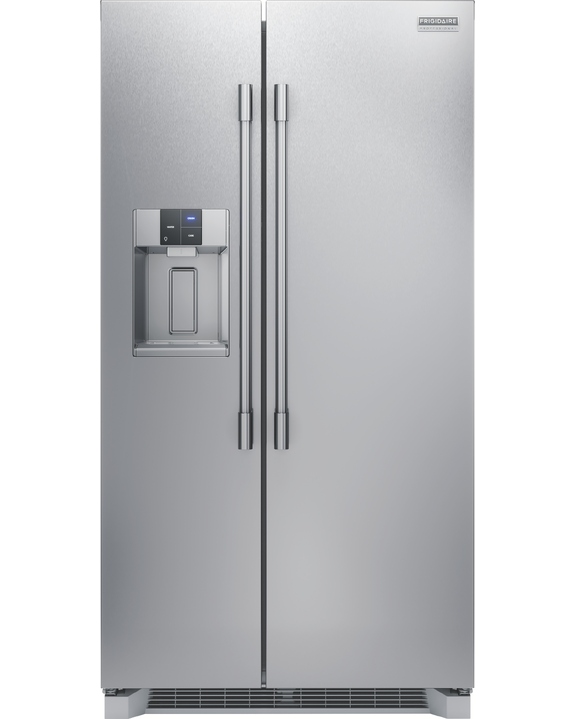 FRIGIDAIRE PRSC2222AF Professional 22.3 Cu. Ft. 36&quot; Counter Depth Side by Side Refrigerator