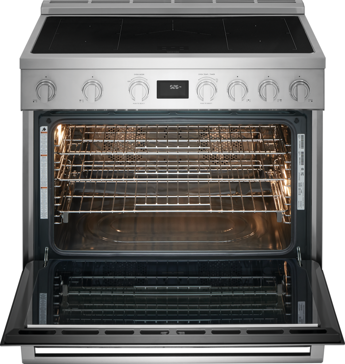 ELECTROLUX ECFI3668AS 36&quot; Induction Freestanding Range