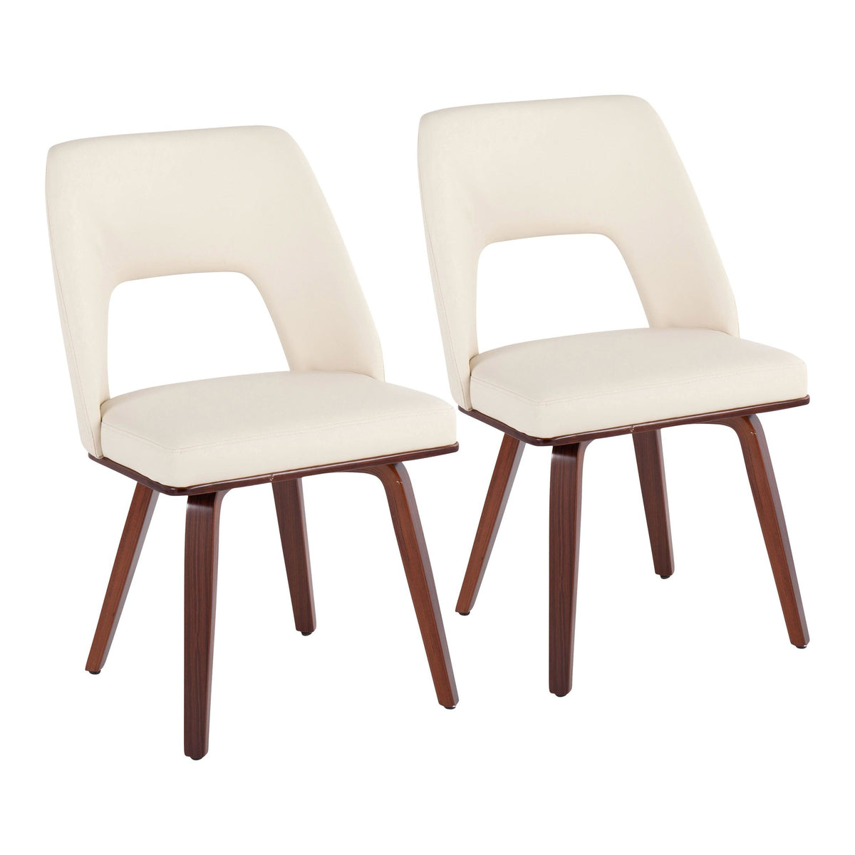 LUMISOURCE TRIAD UPHOLSTERED CHAIR - SET OF 2