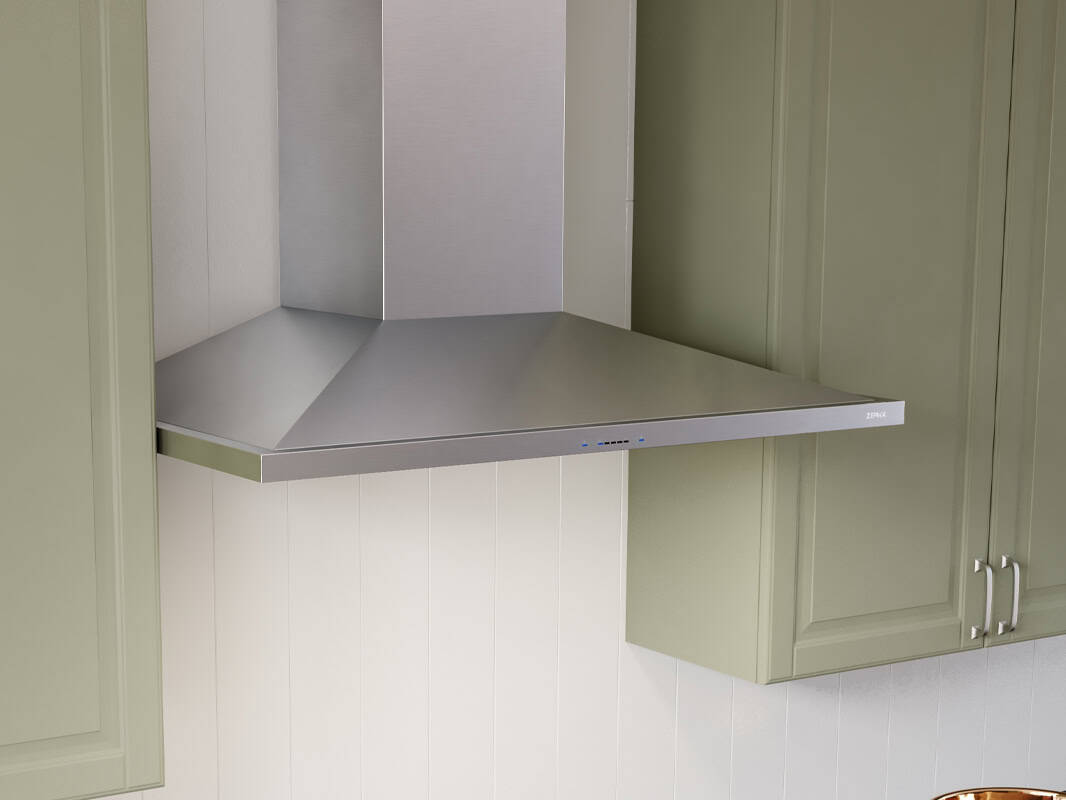 ZEPHYR ZAN-E24DS Anzio Chimney Hood 24" LED 600 CFM - Stainless