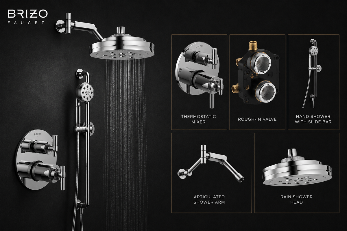 BRIZO Litze Shower Package