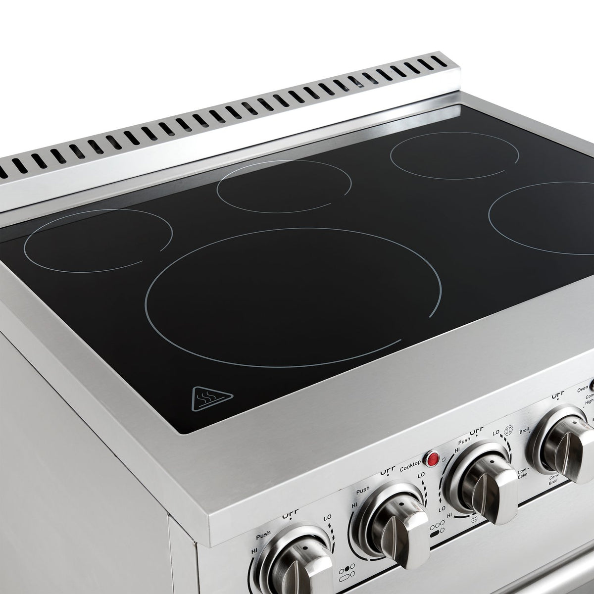 FORNO FFSEL6011-30 30" / 4.4 CF Electric Range, True Convection - Stainless